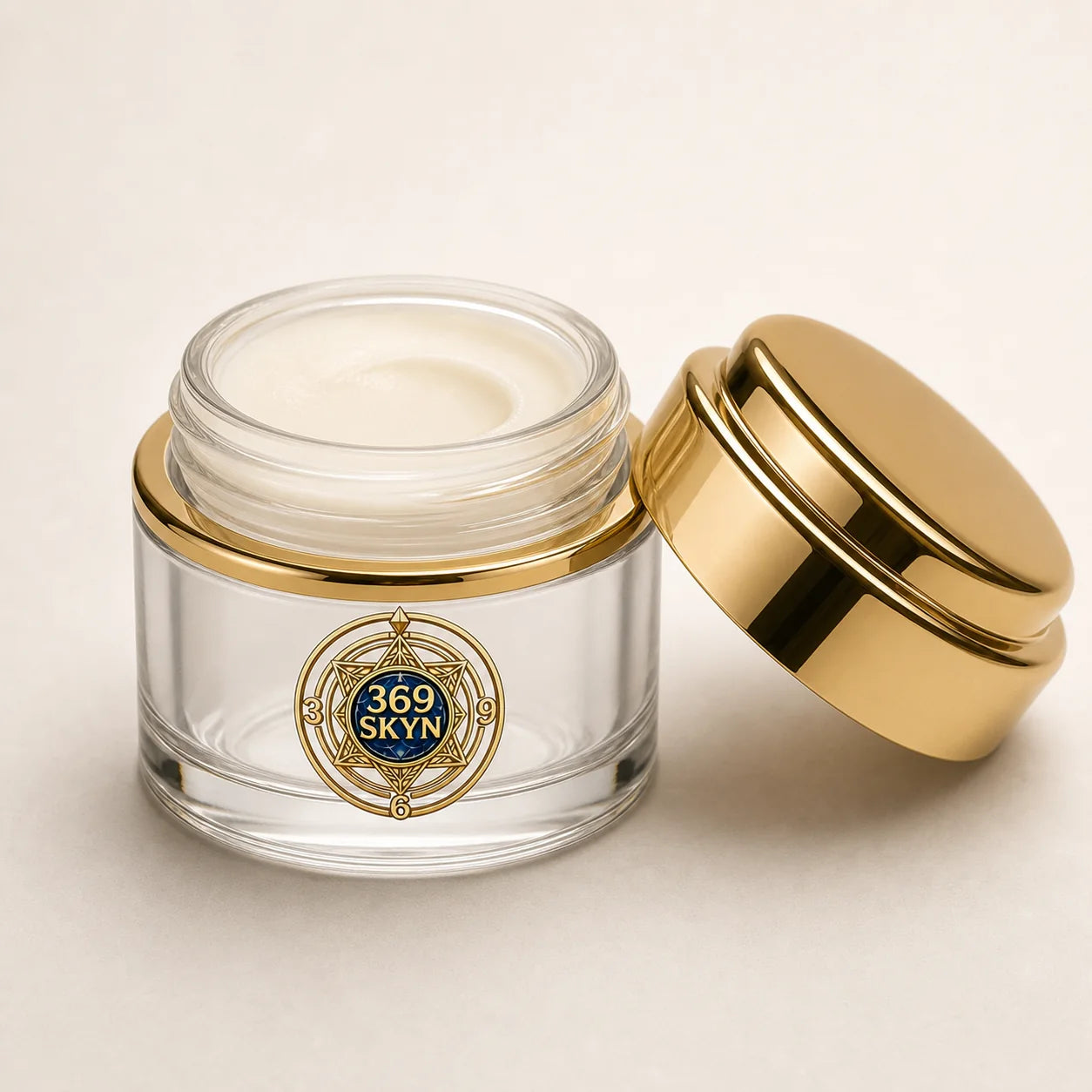 369 SKYN Magic Touch open-jar and texture concept for the 3-dab ritual